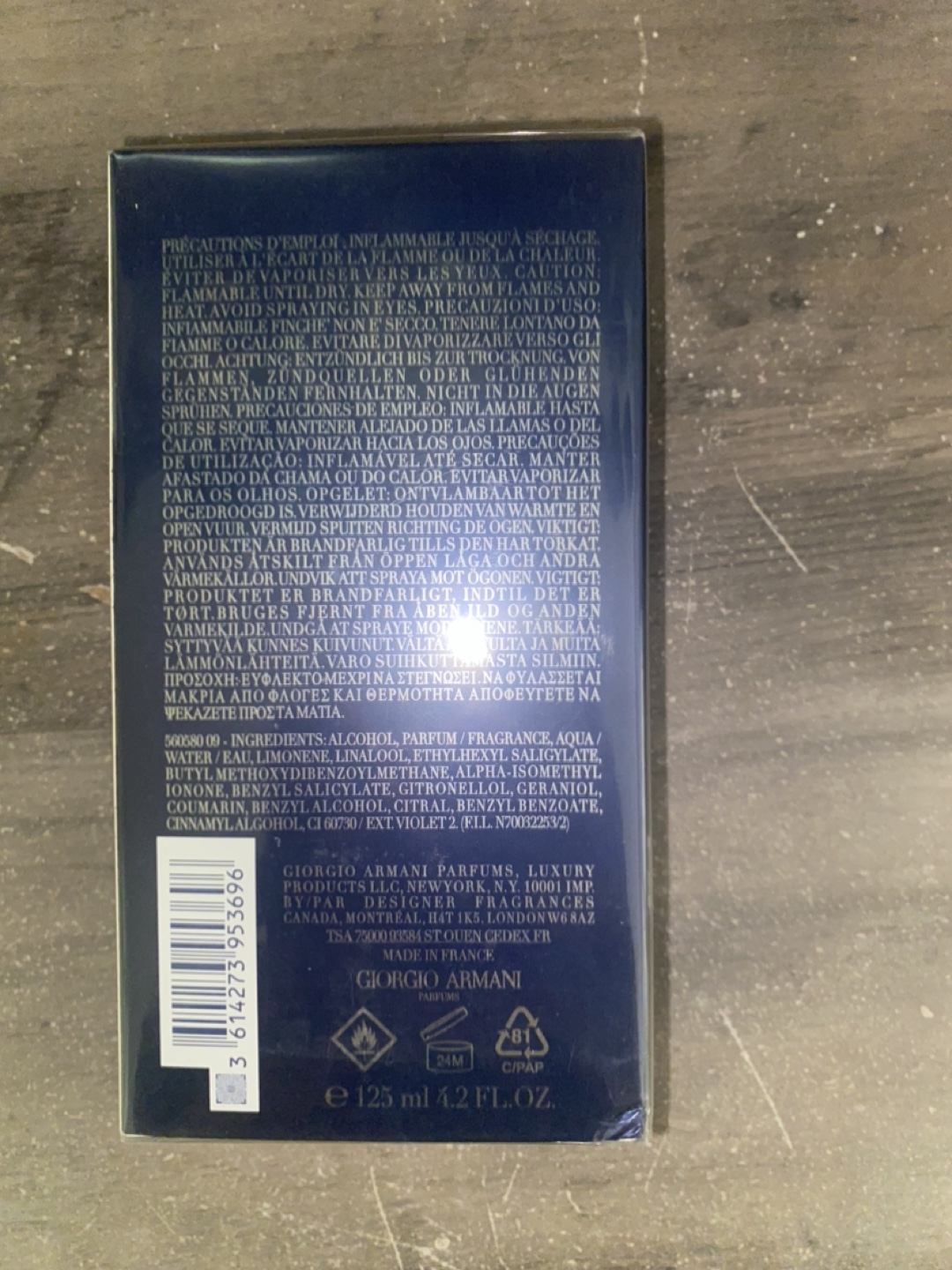 Acquaa Di Gio Profondo 125ml - photo 2