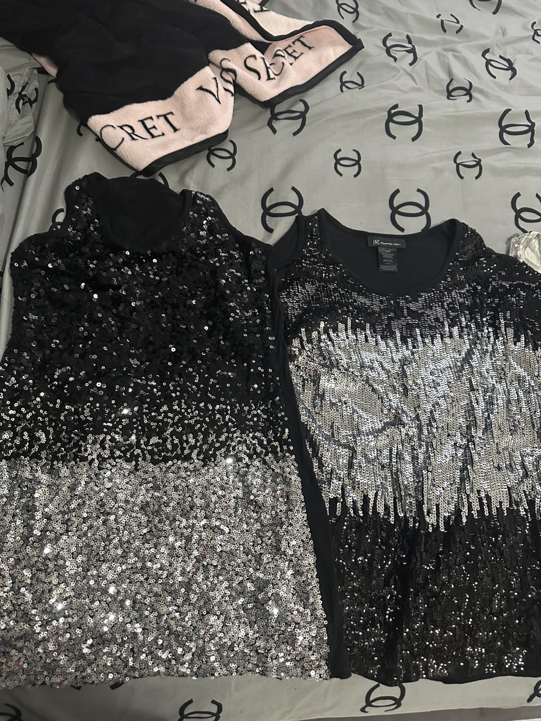 Sequin Tank Tops