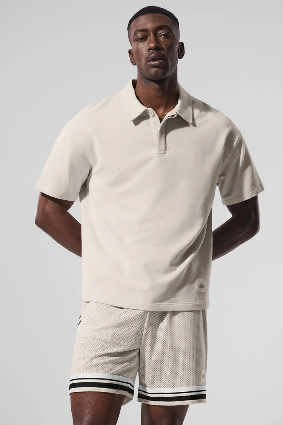 ALO Yoga Short Sleeve Polo - Size M thumbnail