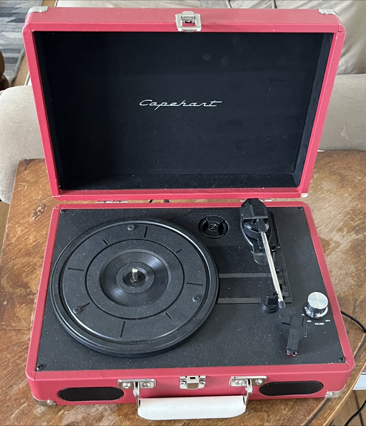 Crosley Capehart Turntable - Red - photo 2