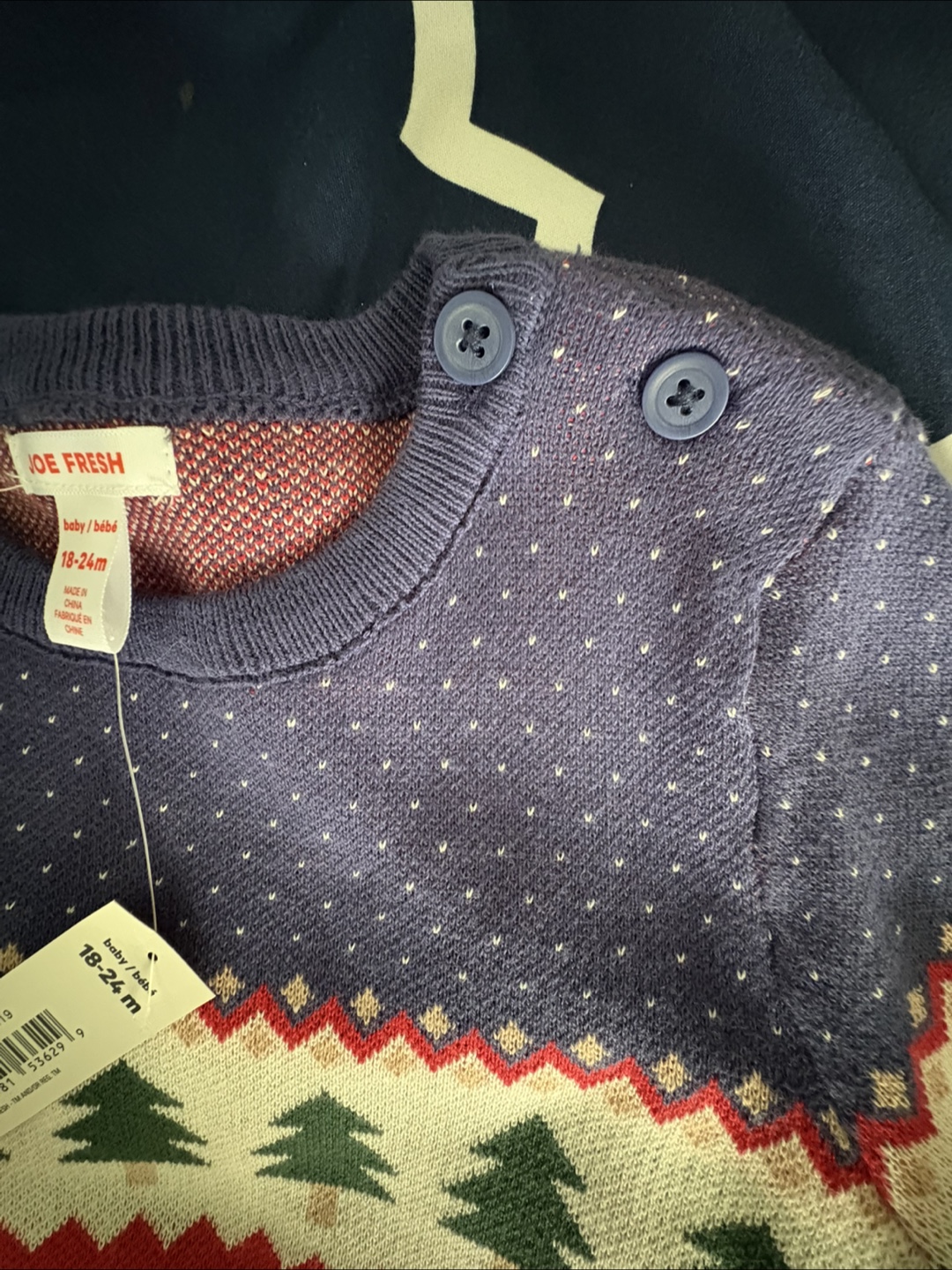 New Joe Fresh Baby Sweater - 18-24 Months - photo 3