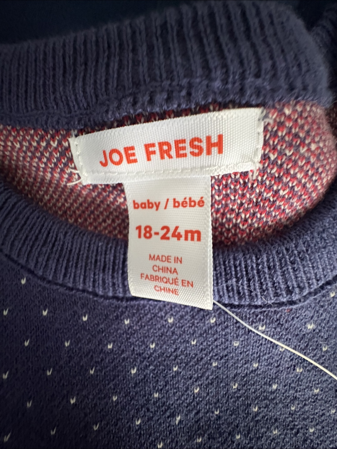 New Joe Fresh Baby Sweater - 18-24 Months - photo 2