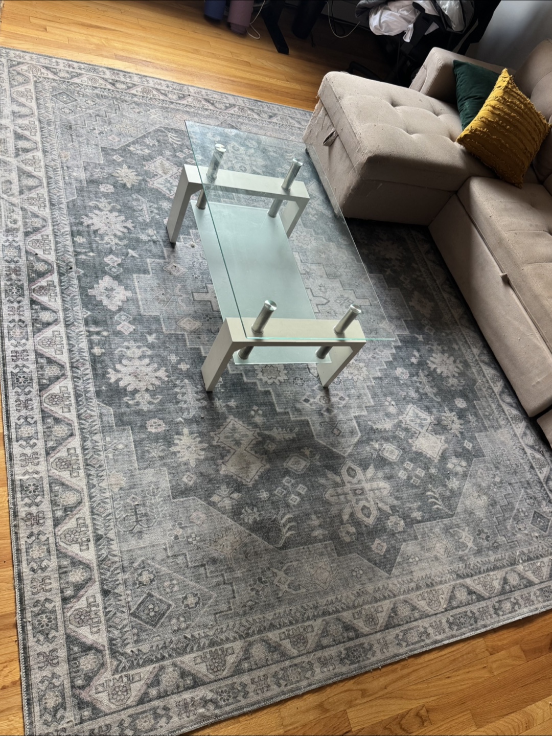 Large Area Rug 9’6” x 7’6”