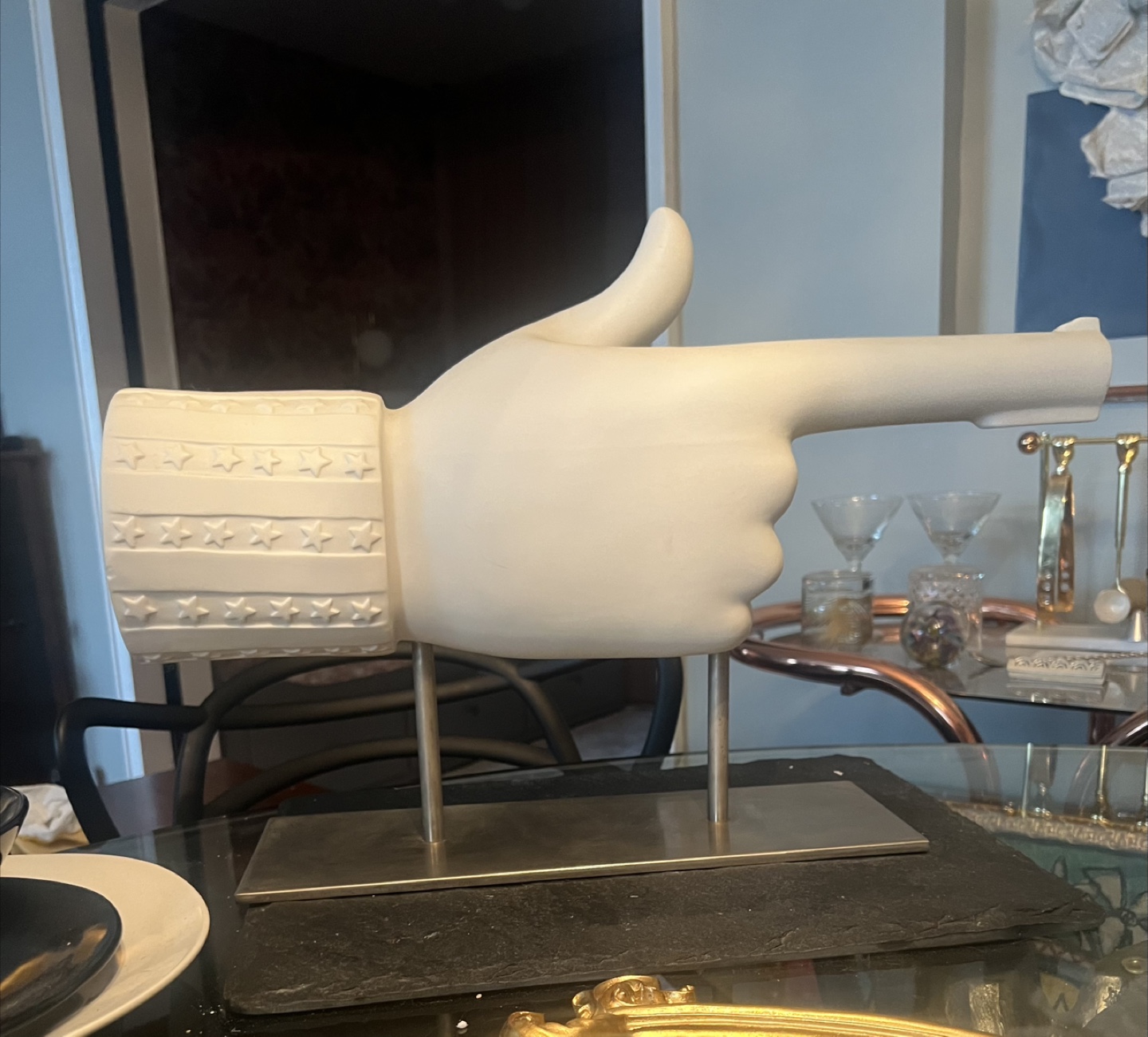 Jonathan Adler Hand Gesture Sculpture