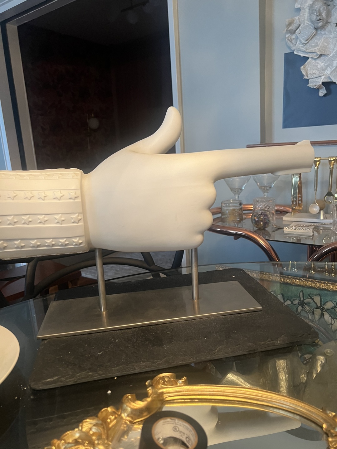 Jonathan Adler Hand Gesture Sculpture - photo 4