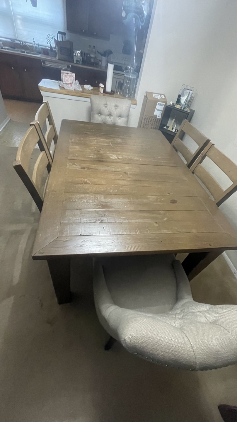 Dining Table with 6 Chairs