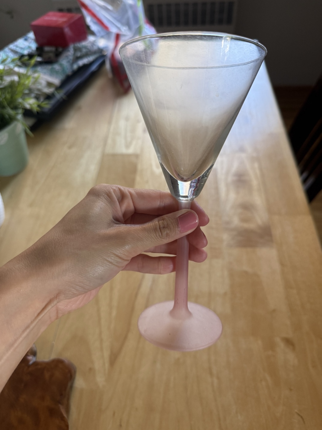 Pink Martini Glass #FREECYCLE