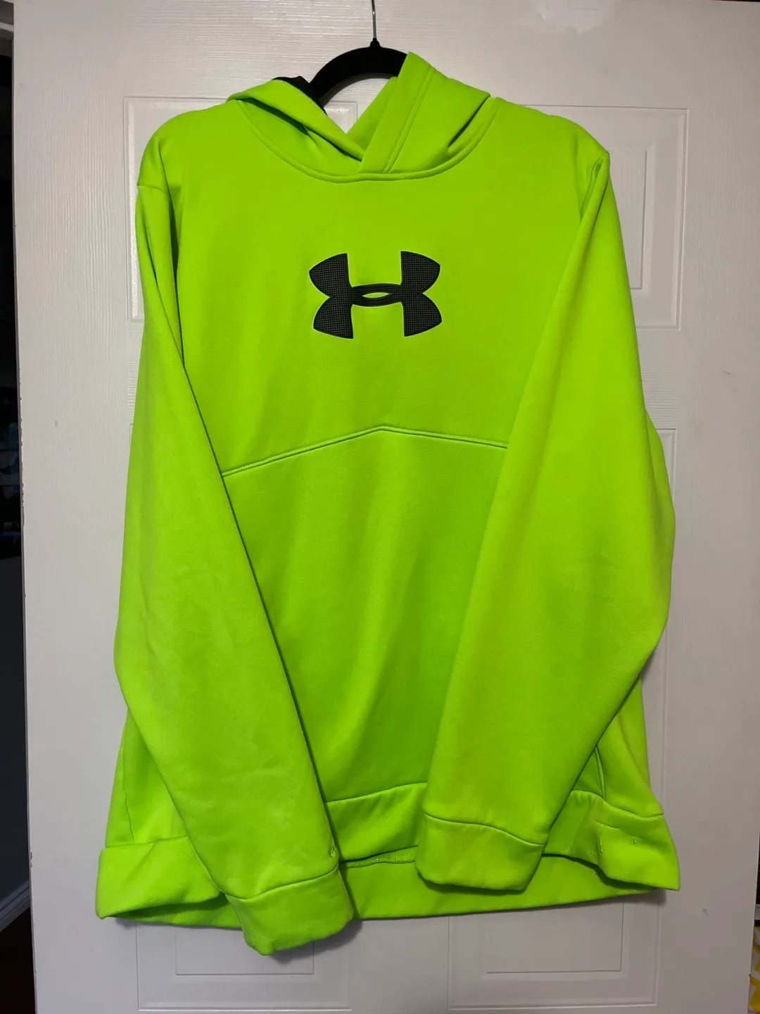 Under Armour Hoodie - XL - Bright Green🧡 thumbnail