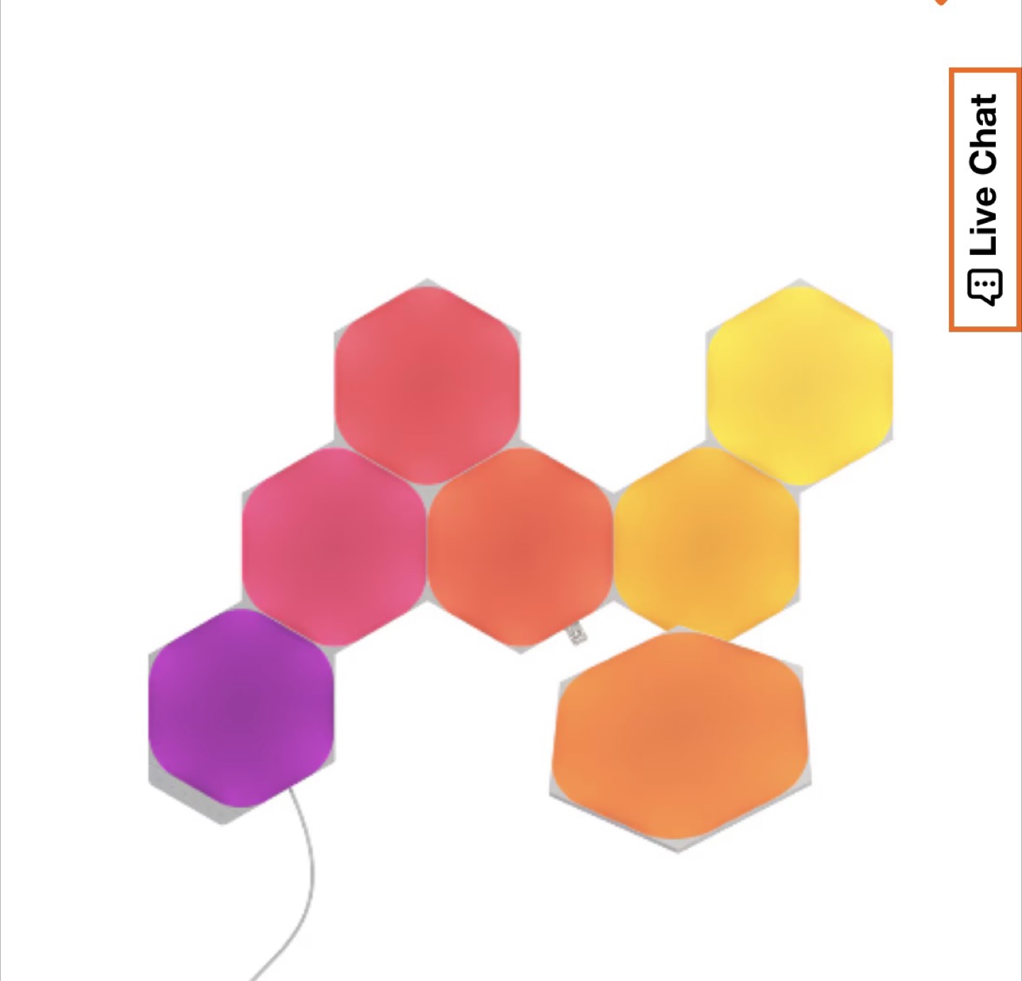 Nanoleaf Light Panels (7 extra pieces)
