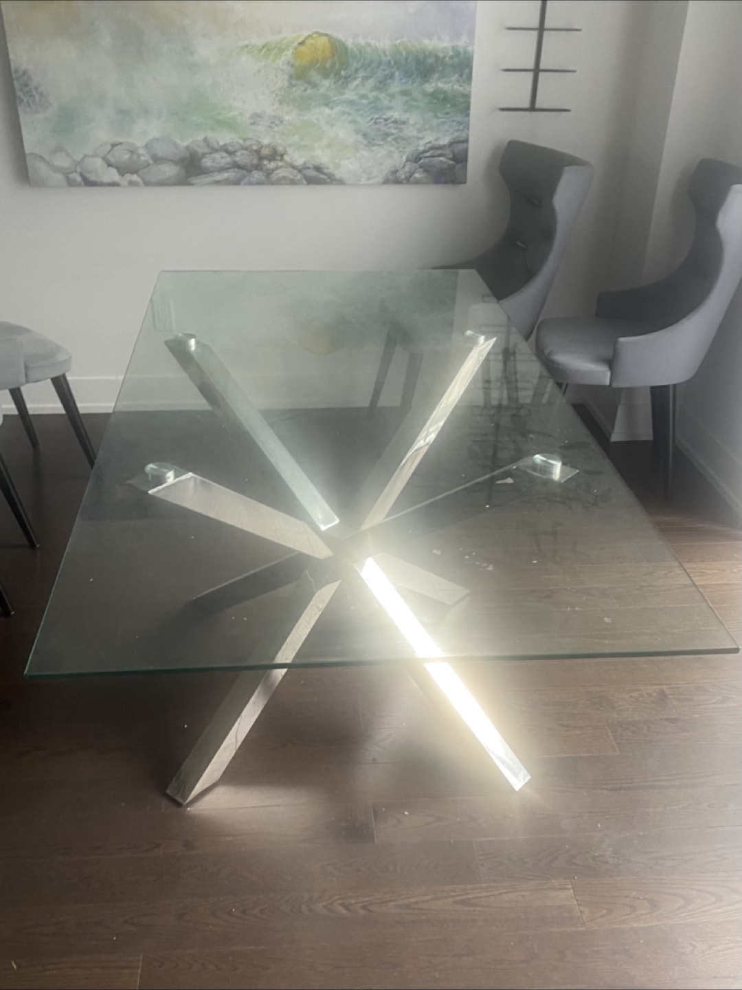 Glass Dining Table - photo 2