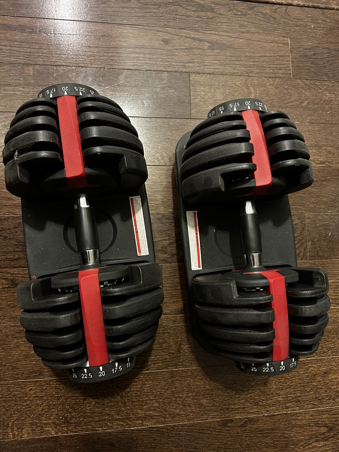 Adjustable Dumbbells - Pair