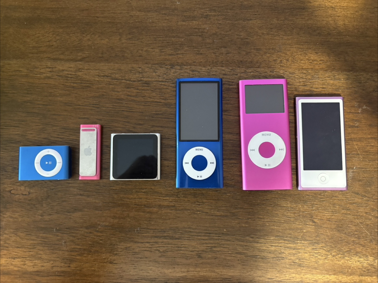 Vintage iPod Collection