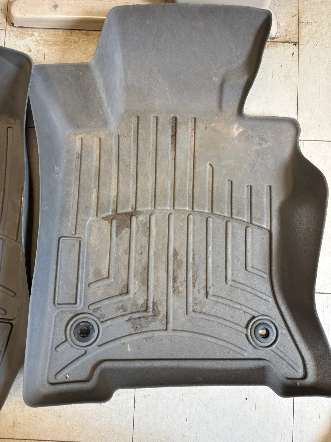 2009-2014 Acura TL WeatherTech Floor Mats - Gray image indicator(2)