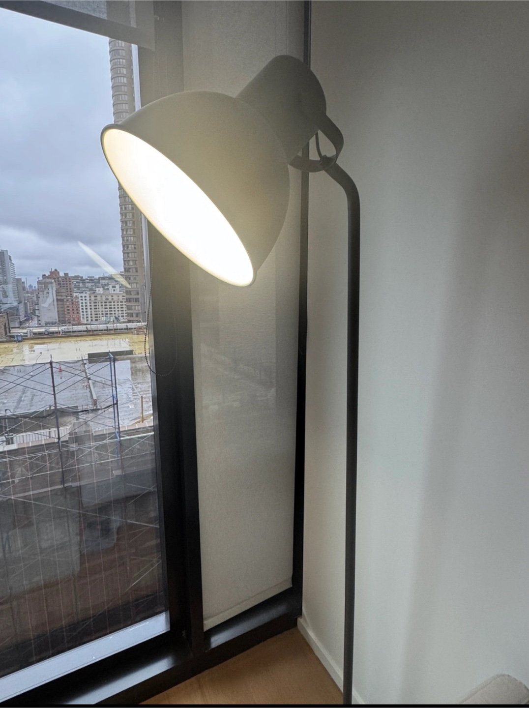 IKEA Hektar Dark Gray Floor Lamp