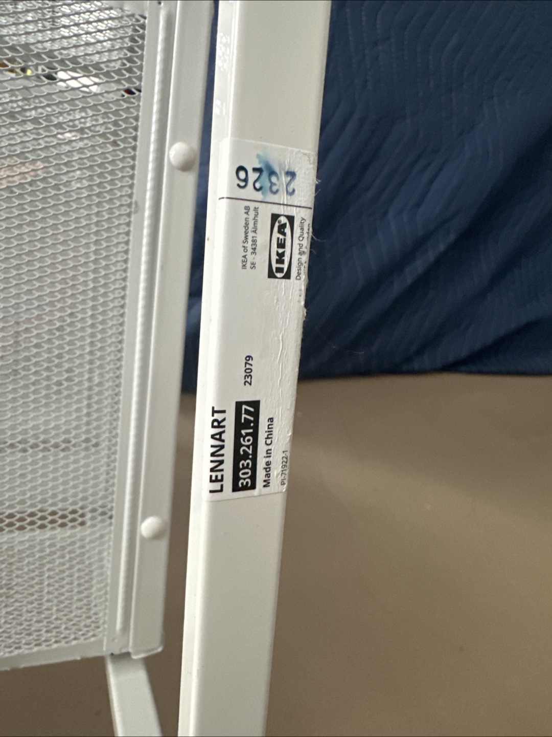 IKEA LENNART White Storage Unit on Casters - photo 3