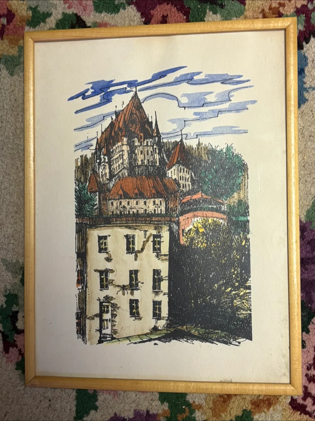 Art - Framed Castle Print thumbnail
