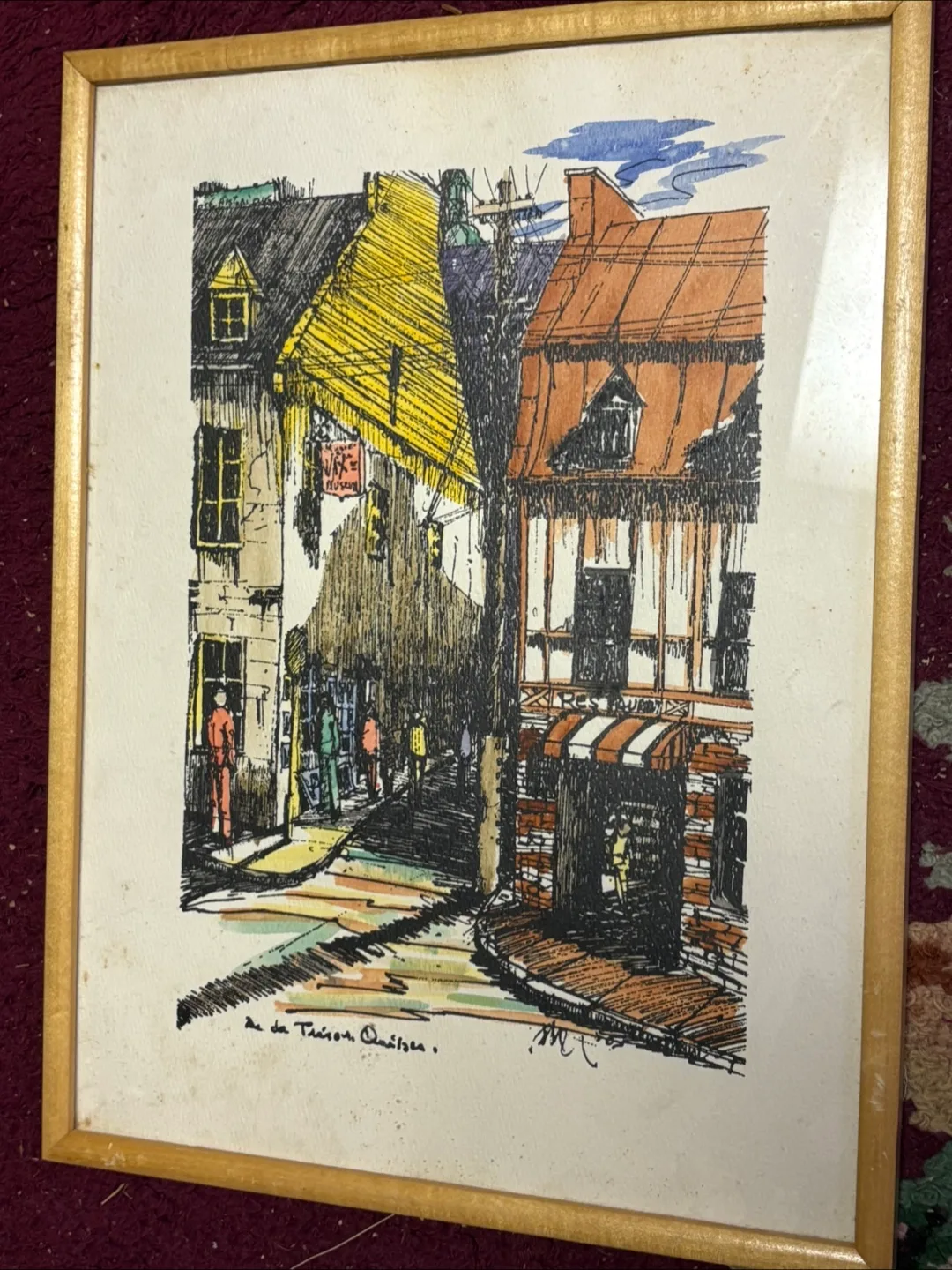 Framed Art Print - de Talon, Québec thumbnail