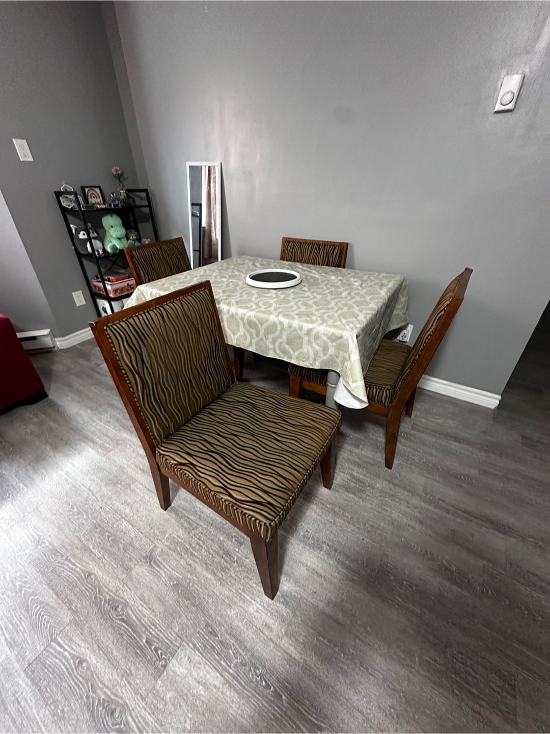 Wooden Dining Table with 4 Chairs - photo 3