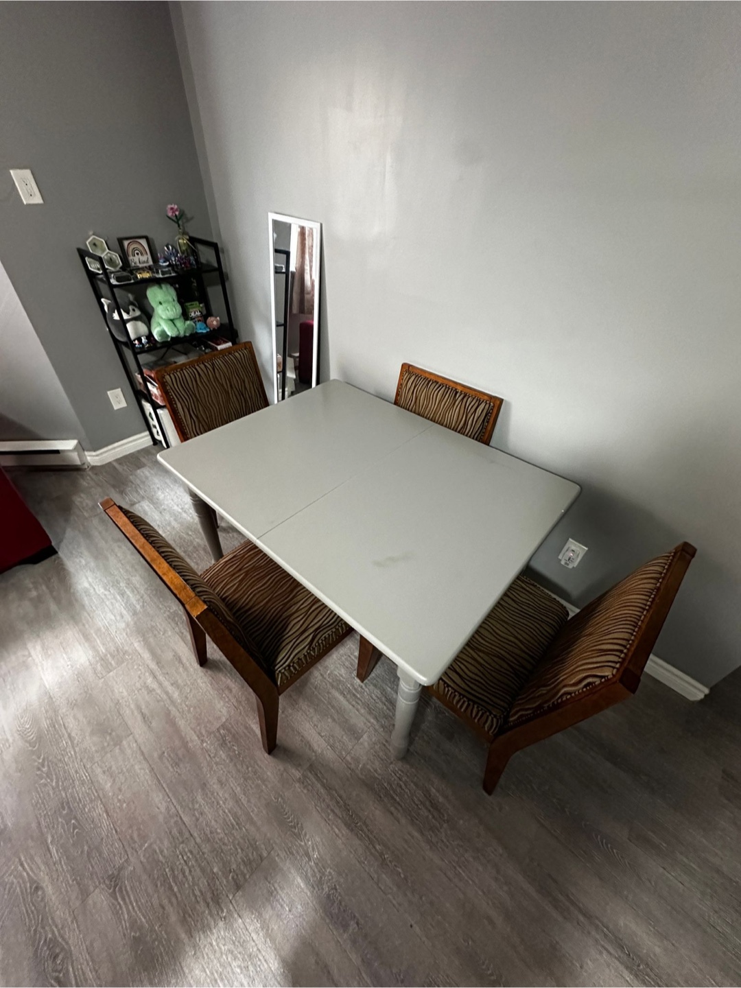 Wooden Dining Table with 4 Chairs - photo 2