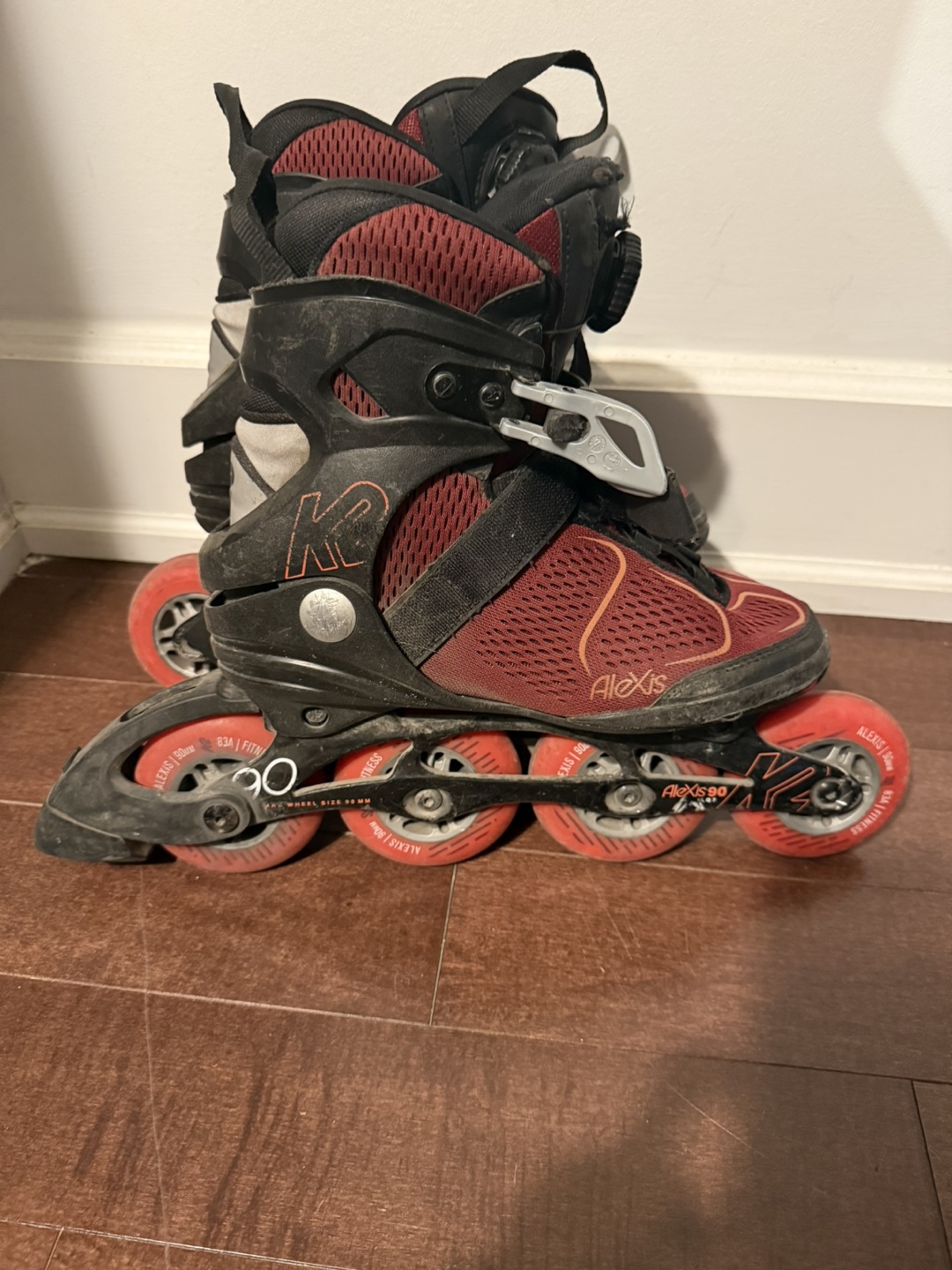 K2 Alexis 90 BOA Inline Skates - Size 7 - photo 3