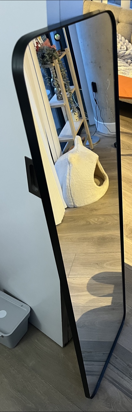 IKEA LINDBYN Mirror, black, 40x130 cm (15 3/4x51 1/8 ") - photo 3