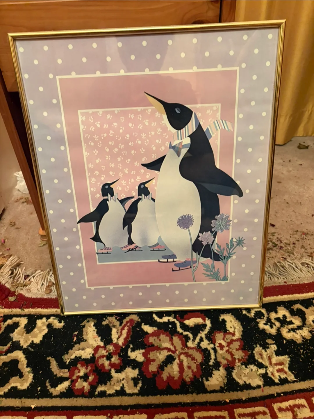 Penguin Print Framed Artwork thumbnail