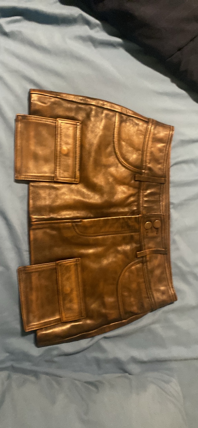 Camila  Coelho mini skirt size  small brown color - photo 4