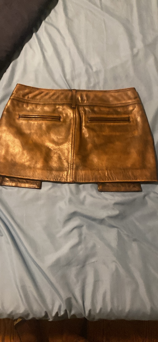 Camila  Coelho mini skirt size  small brown color - photo 3