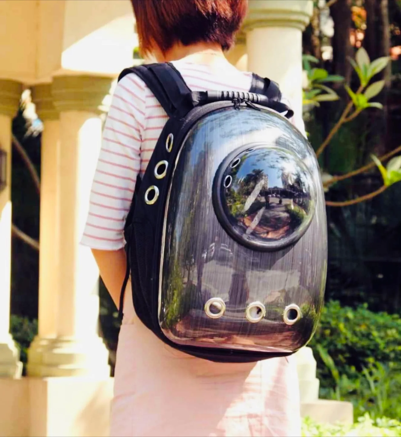 Lemonda Pet Carrier Backpack - White image indicator(5)