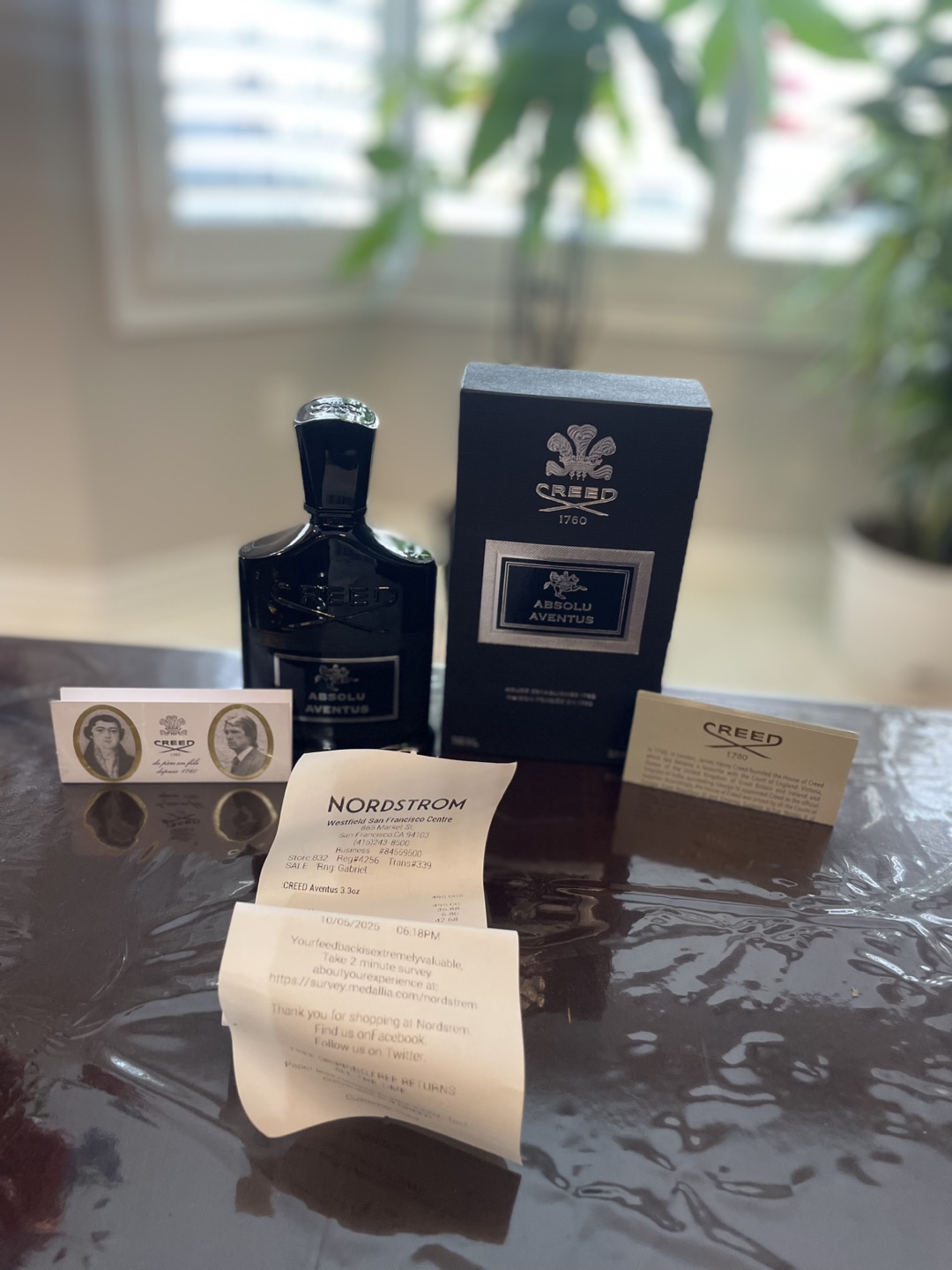 Creed Aventus Absolu (lost receipt)