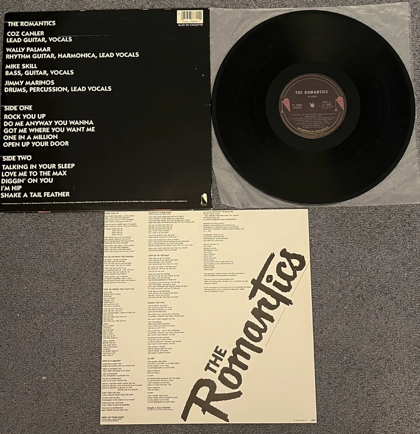The Romantics - In Heat Vinyl LP (First Pressing) image indicator(2)