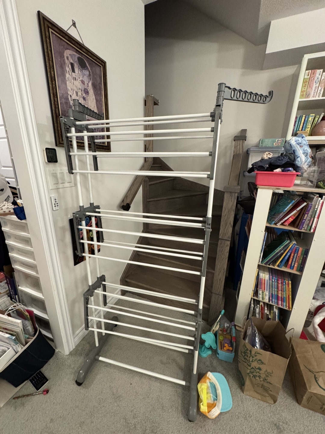 Foldable Clothes Drying Rack