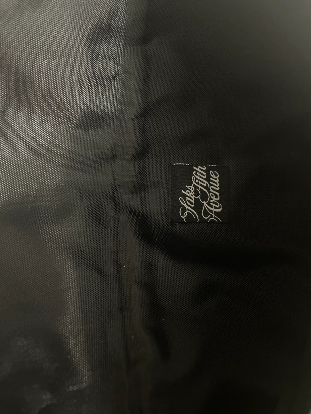 Saks Fifth Avenue Silver Clutch image indicator(2)