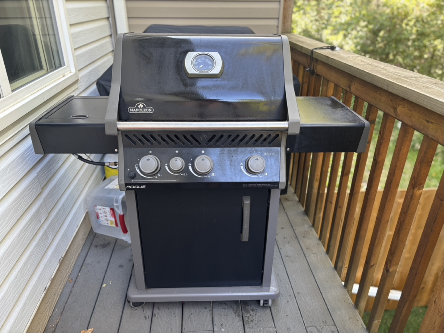 Napoleon Rogue 425 BBQ Grill, Cover, and Rotisserie Kit - photo 2