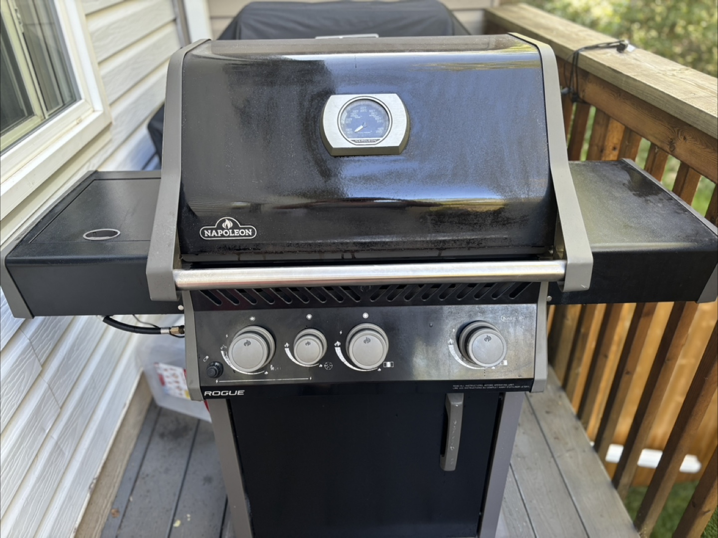 Napoleon Rogue 425 BBQ Grill, Cover, and Rotisserie Kit - photo 3