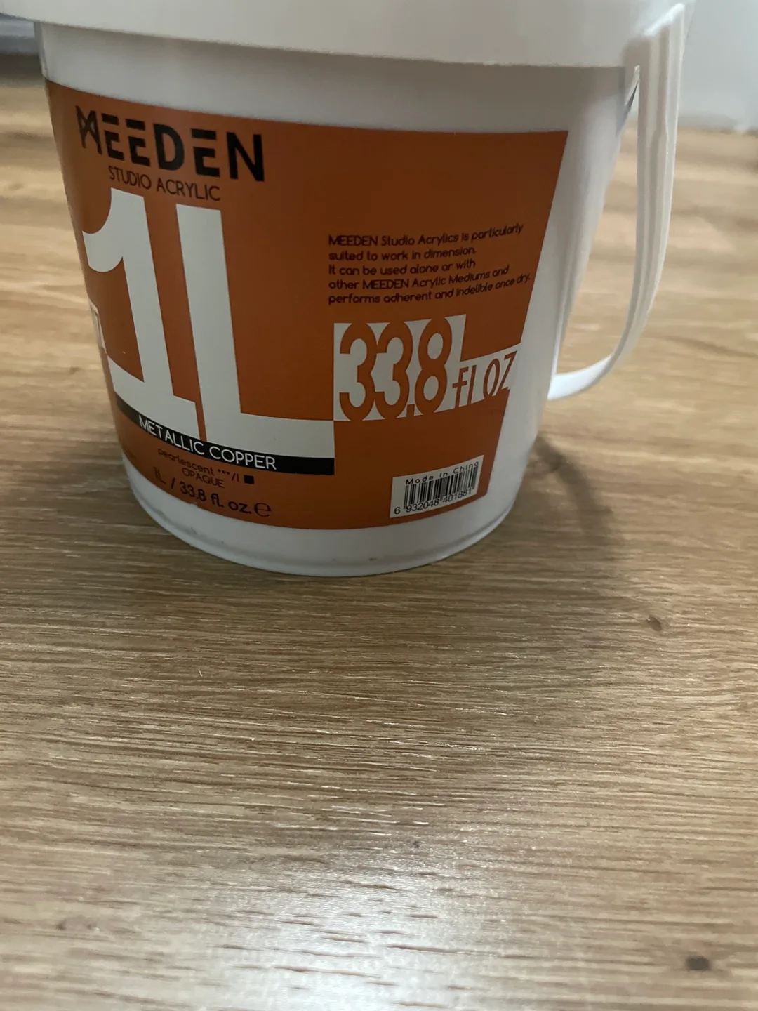 Meeden Studio Acrylic Metallic Copper 1L image indicator(2)