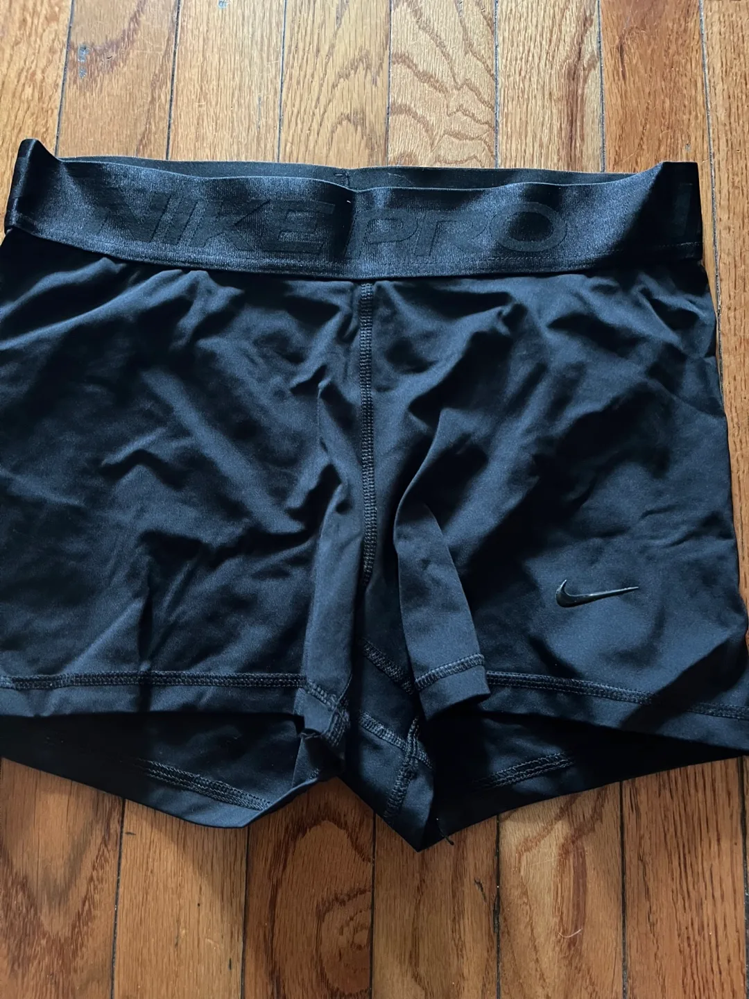 Nike Pro Dri-Fit Black Shorts - Size M thumbnail