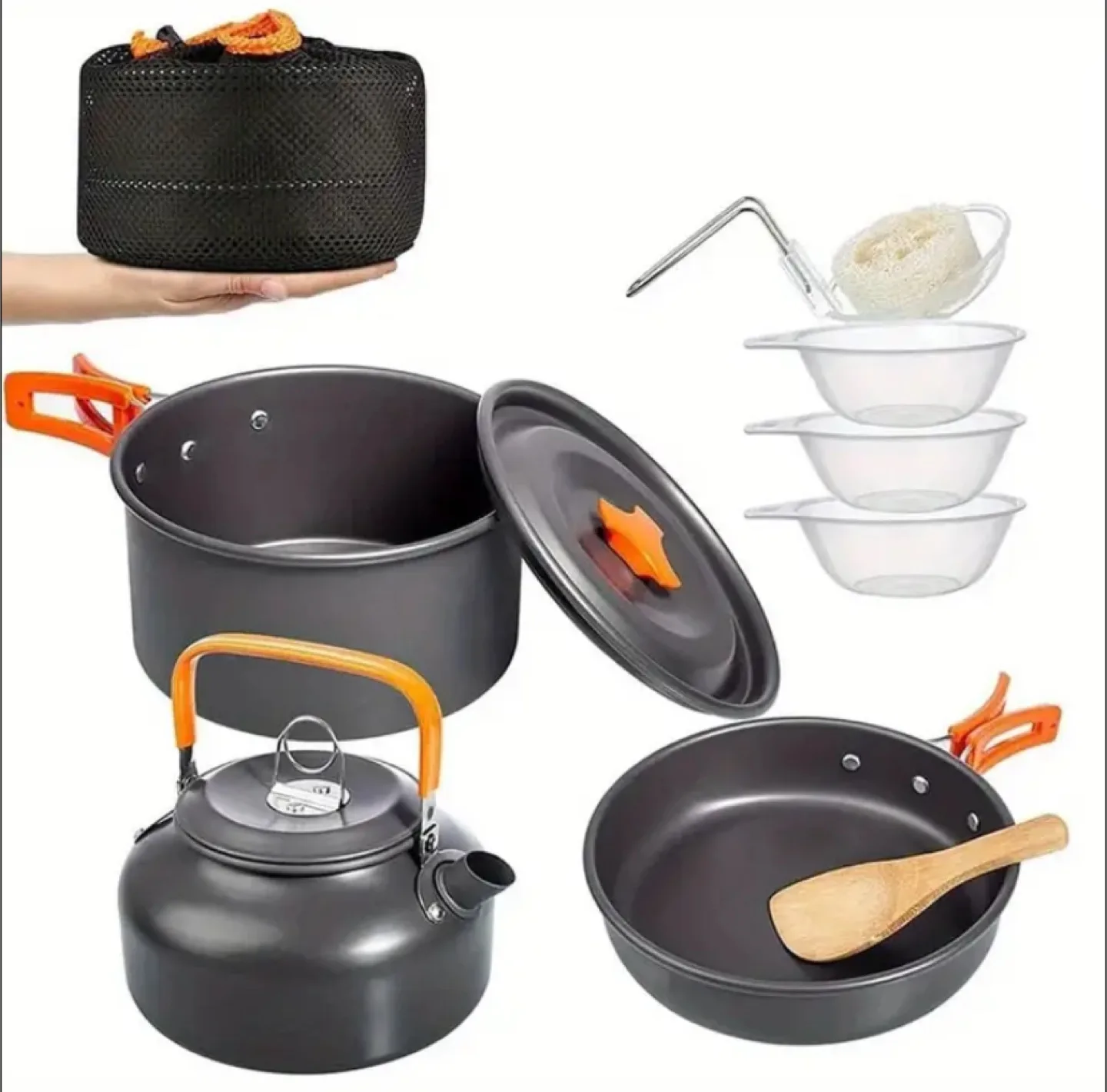 Outdoor Camping Cookware Set image indicator(3)