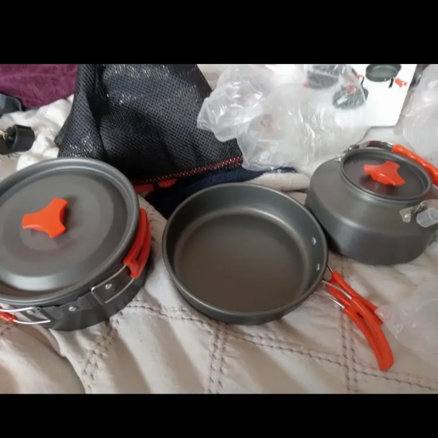 Outdoor Camping Cookware Set thumbnail