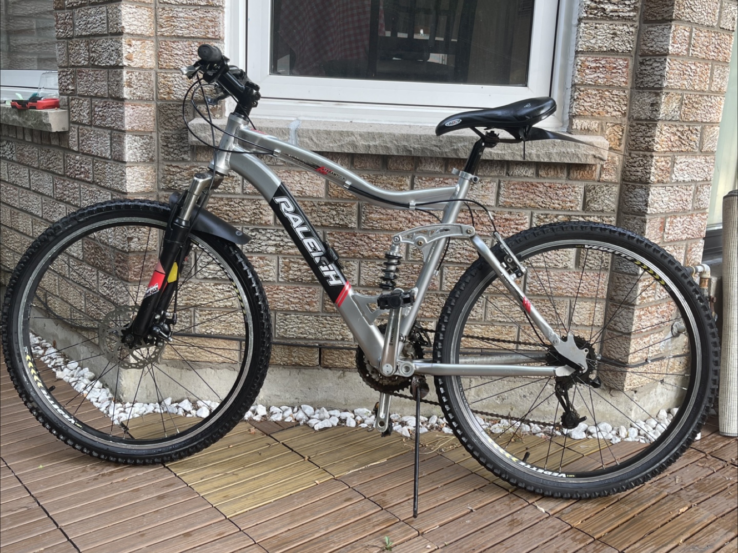 26 inch  Raleigh Dual Suspension Mountain Bike