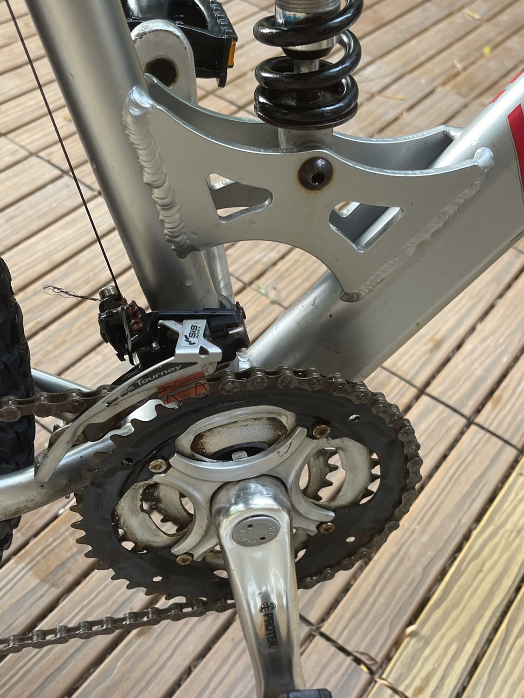 26 inch  Raleigh Dual Suspension Mountain Bike - photo 5