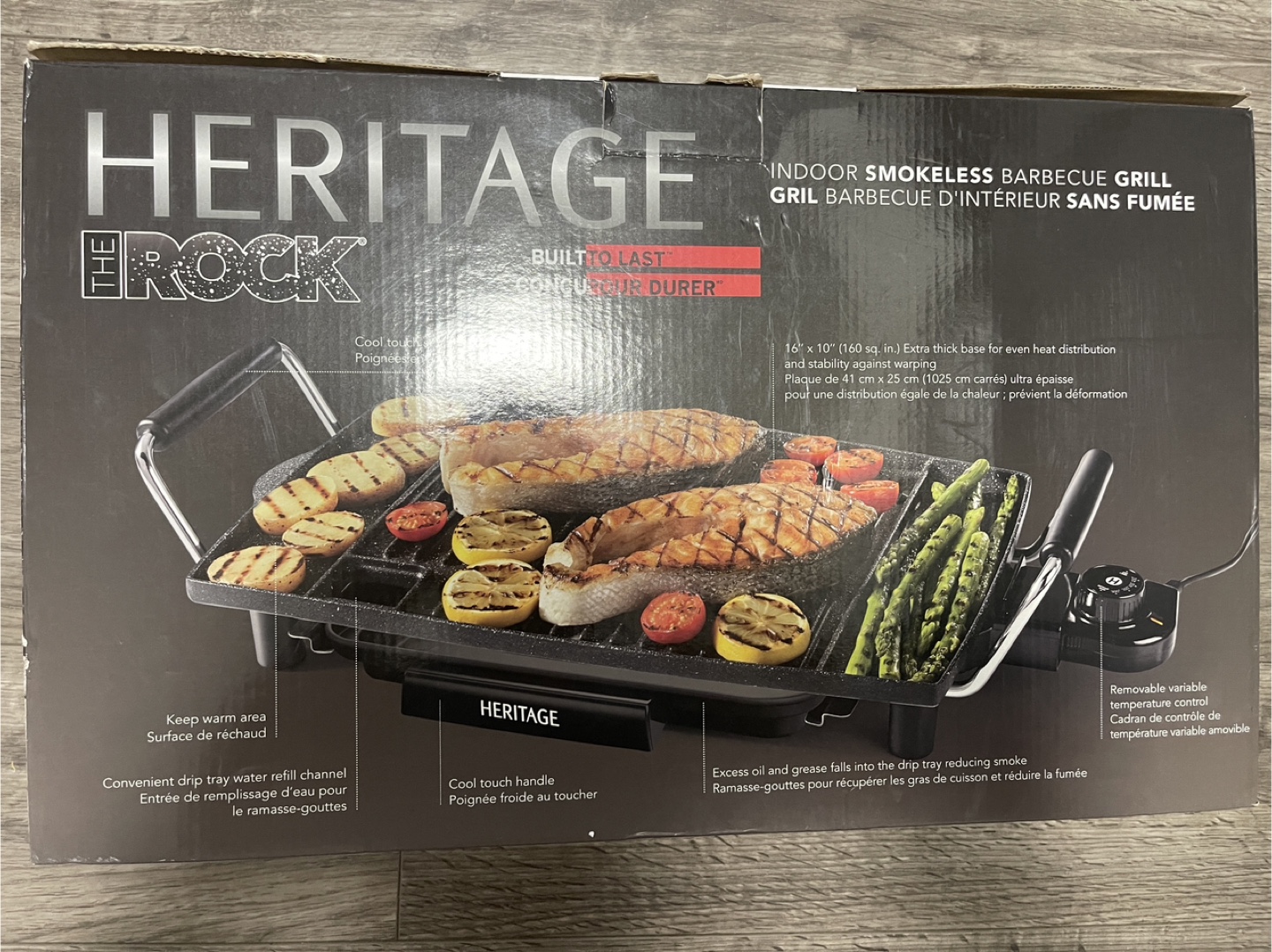 The Rock Heritage Indoor Smokeless BBQ Grill - photo 2