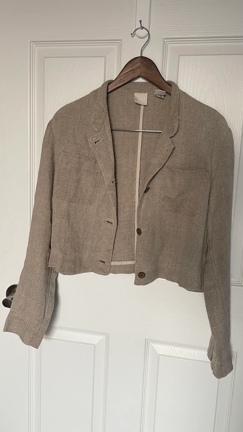 GAP Linen Jacket - Size S thumbnail