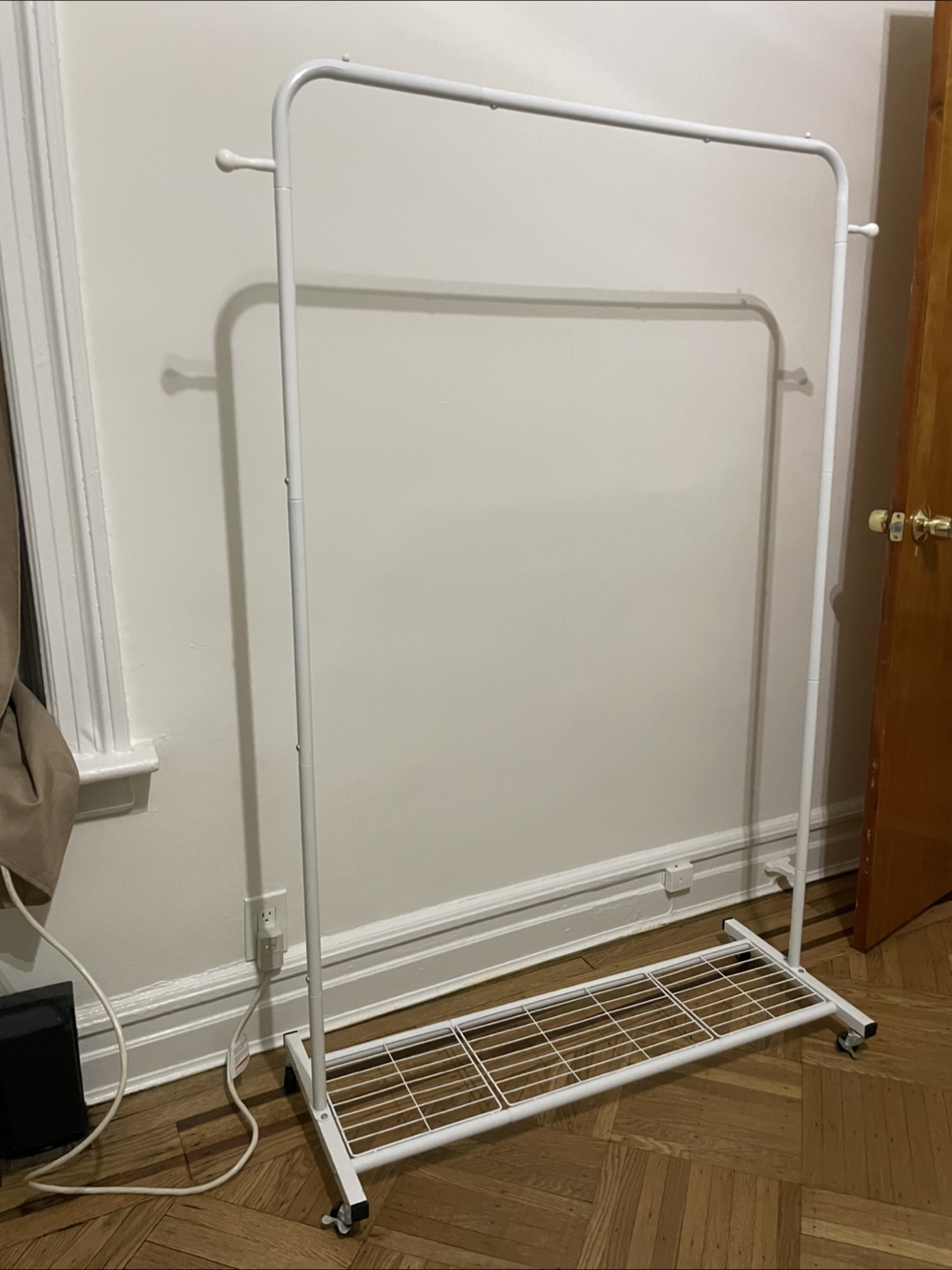 White Clothes Rack