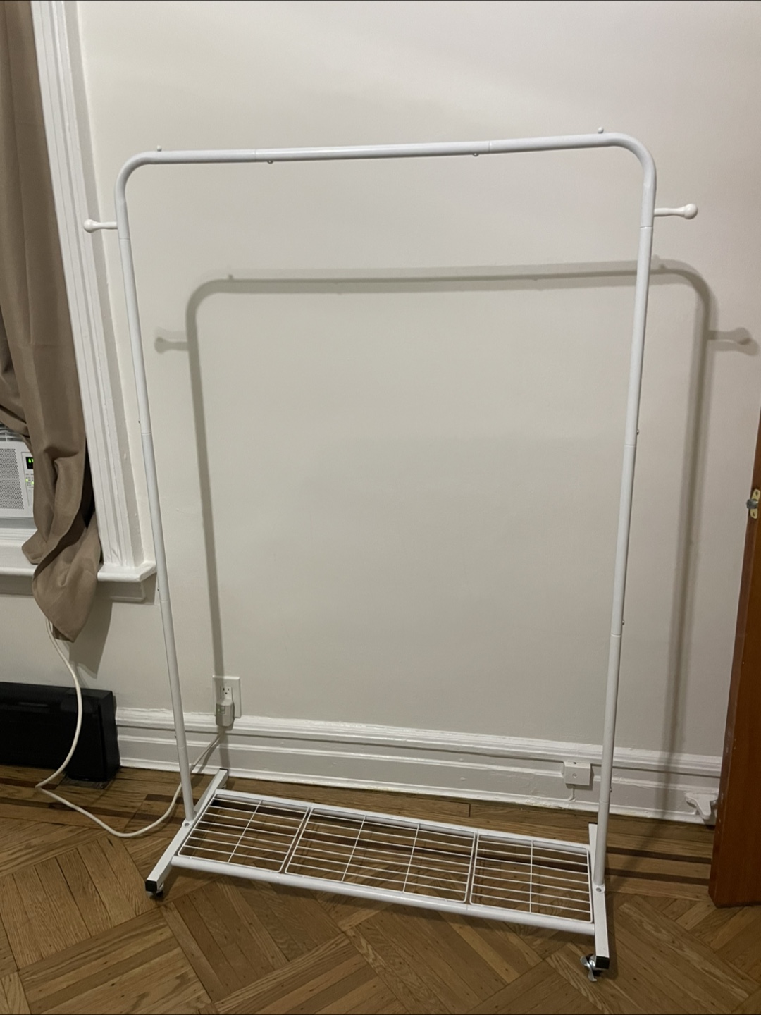 White Clothes Rack - photo 2