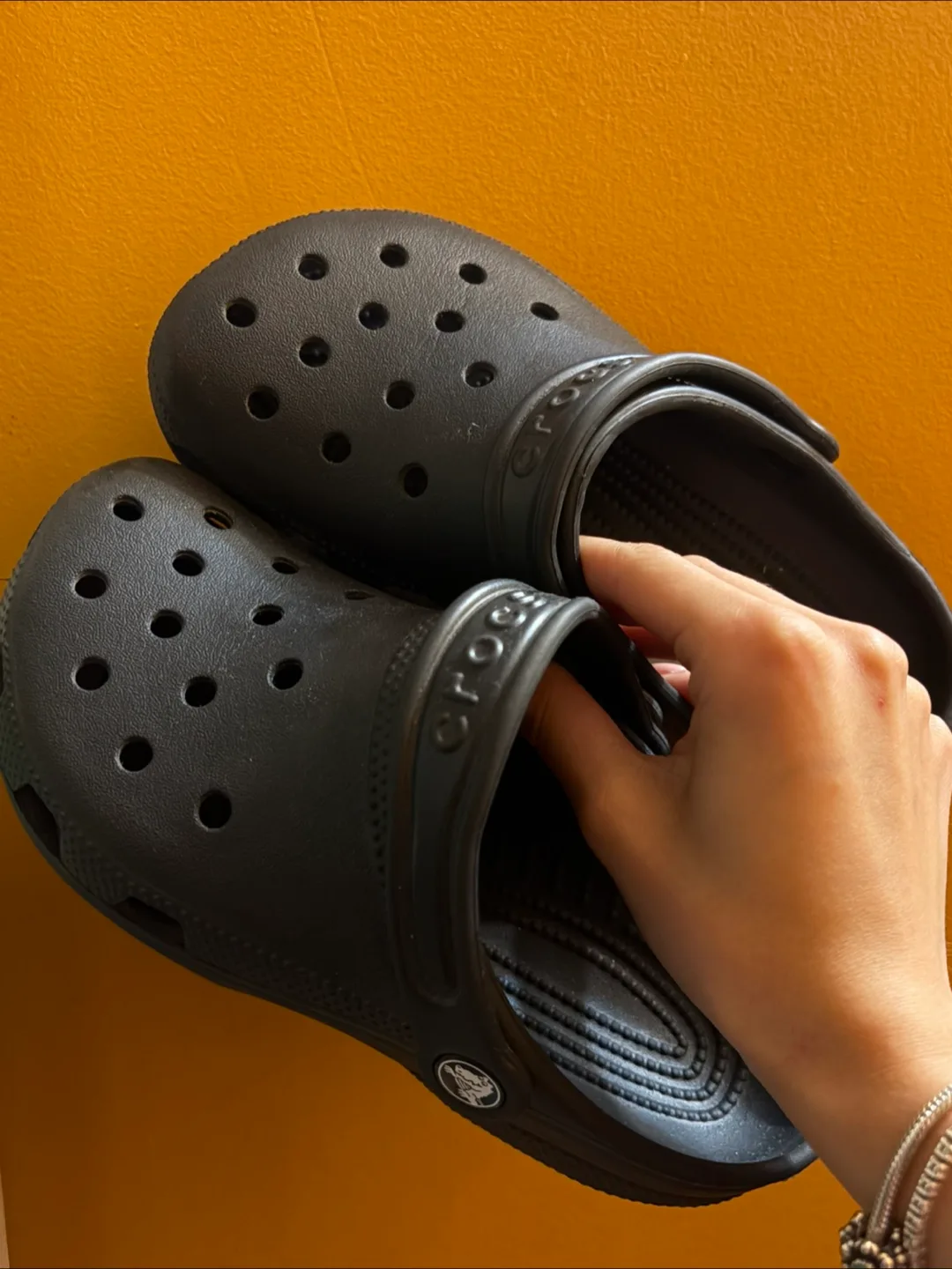 Black Crocs Clogs thumbnail