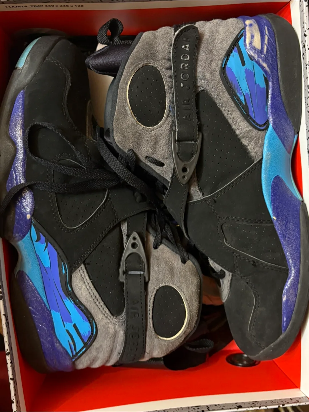 Air Jordan 8 Retro Aqua Sneakers thumbnail