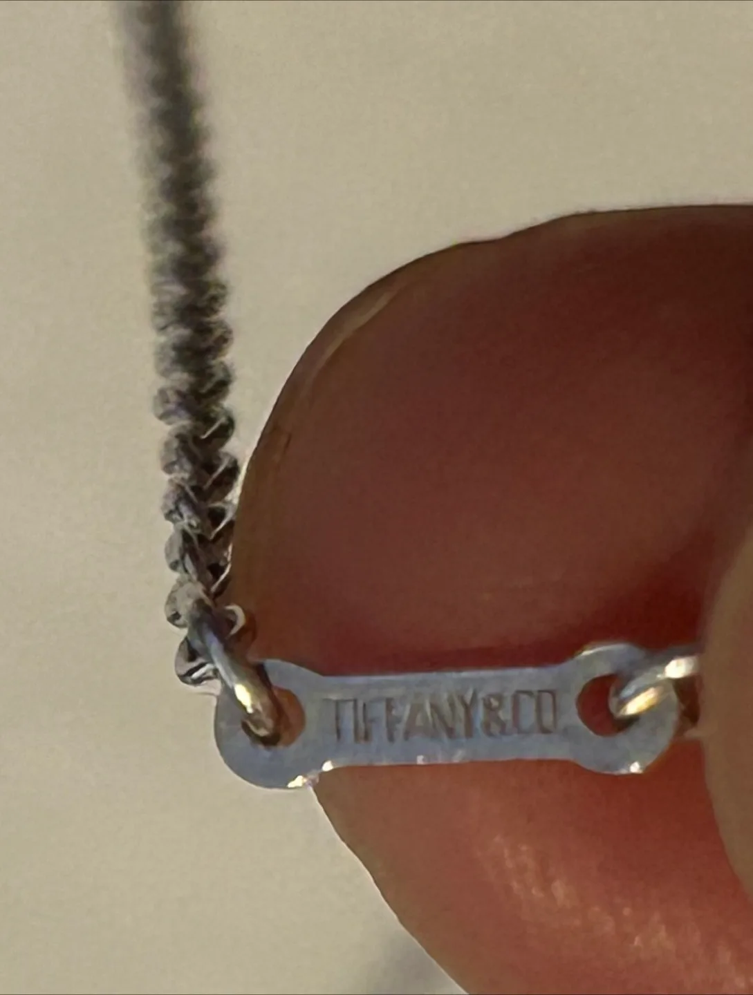 Tiffany & Co. Open Heart Pendant Necklace image indicator(8)