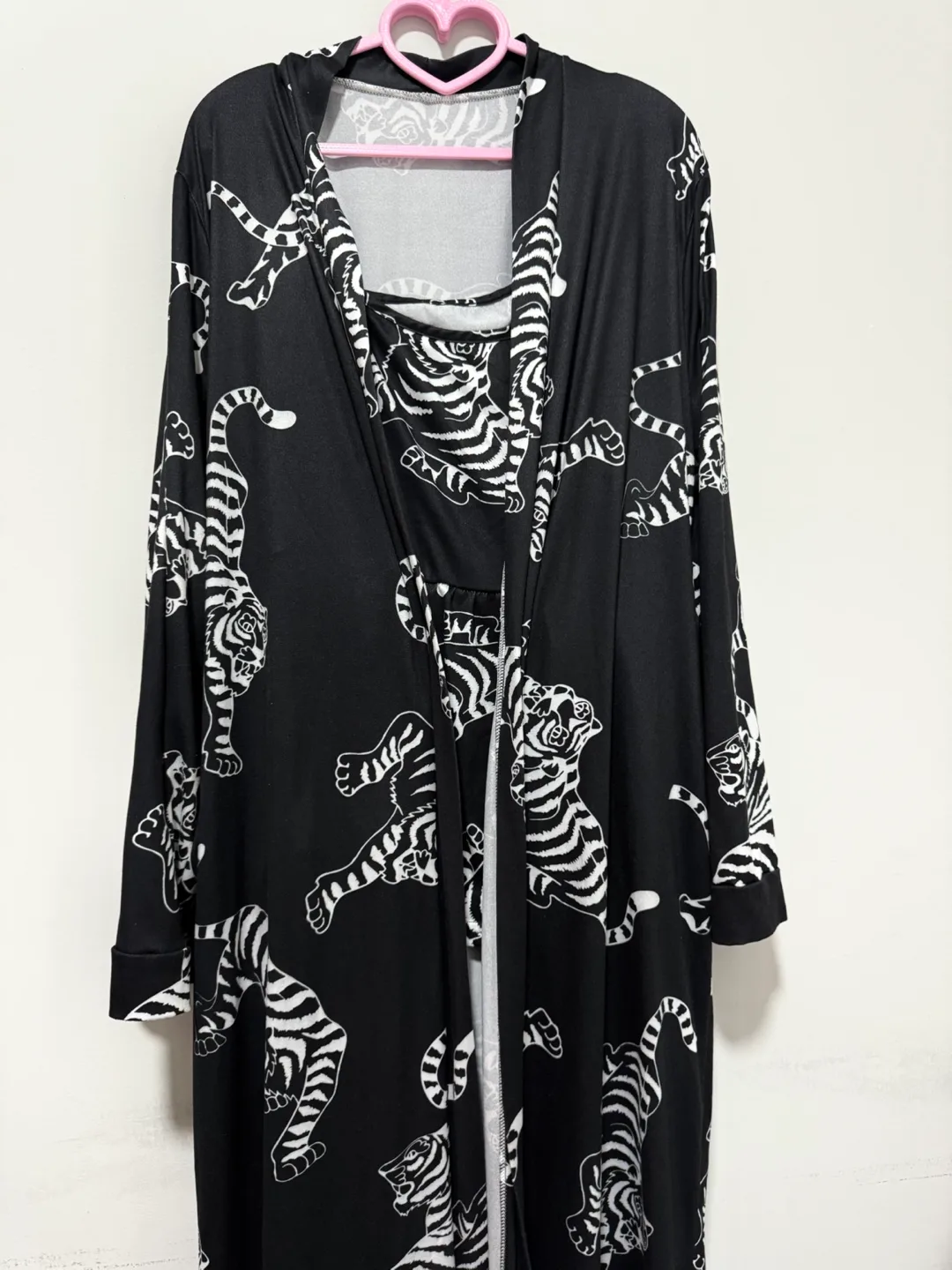 2XL Black Tiger Print Lounge Set - Same Day Availability image indicator(2)