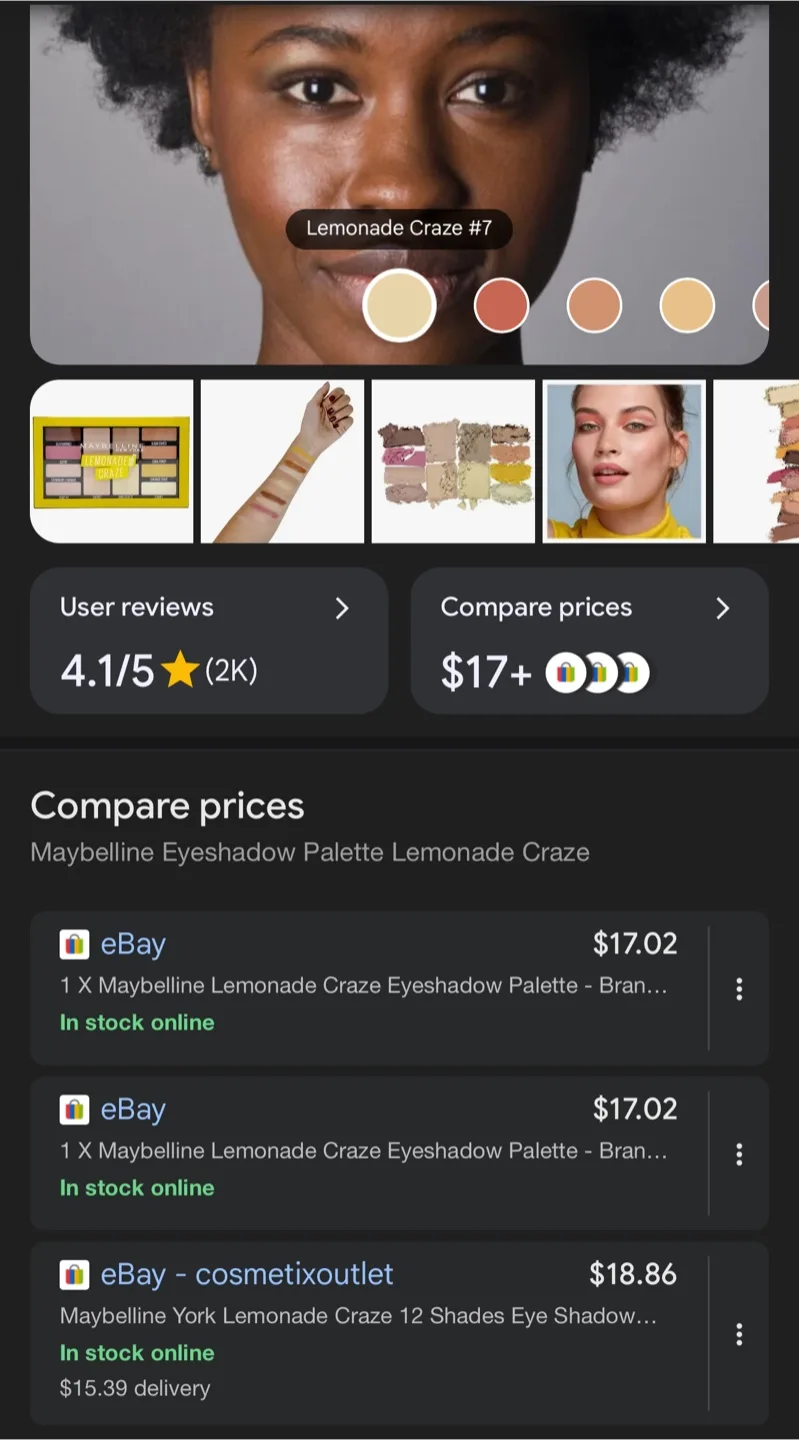 Lightly Used Makeup Palettes image indicator(5)